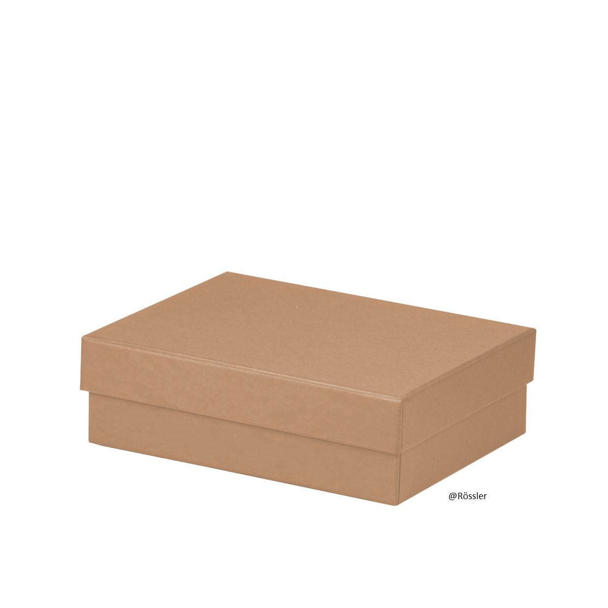 Geschenkschachtel 140x190x60 mm Kraft